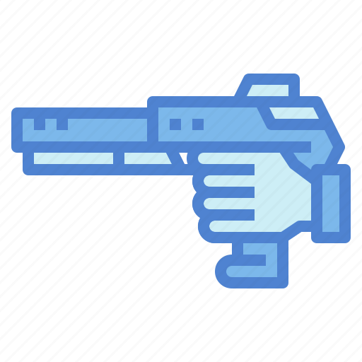 Gun, hand, pistol, weapons icon - Download on Iconfinder