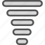 huragane, levels, signal, storm 