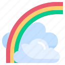 rainbow, climate, nature, meteorology, weather