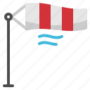 direction, flag, forecast, weather, wind