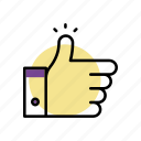 facebook, thumb, thumbs, up, up icon