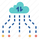 cloud, data, difference, location, sharing