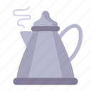 kettle, teapot, pot, boiling