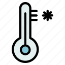 thermometer, cold, weather