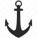 anchor, boat, ship, yacht