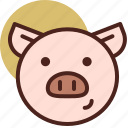 animal, farm, pet, pig, ranch