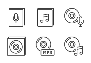 iOS icons - Music