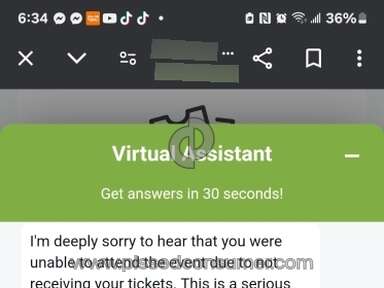 Viagogo - Did not receive tickets I purchased - Image 4