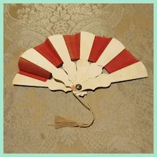 Simple Miniature Hand Fan for Doll