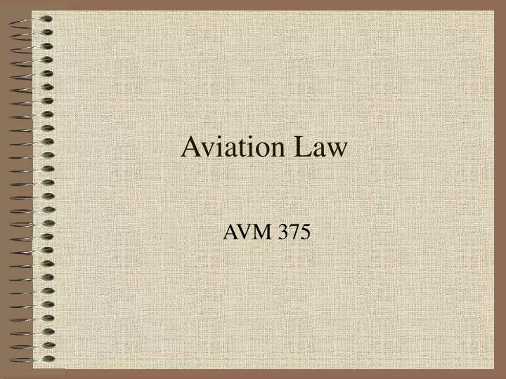 aviation law