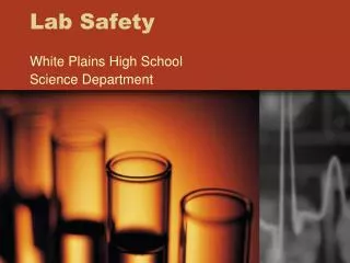 Lab Safety