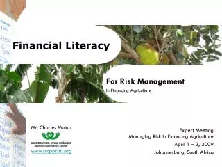 Financial Literacy