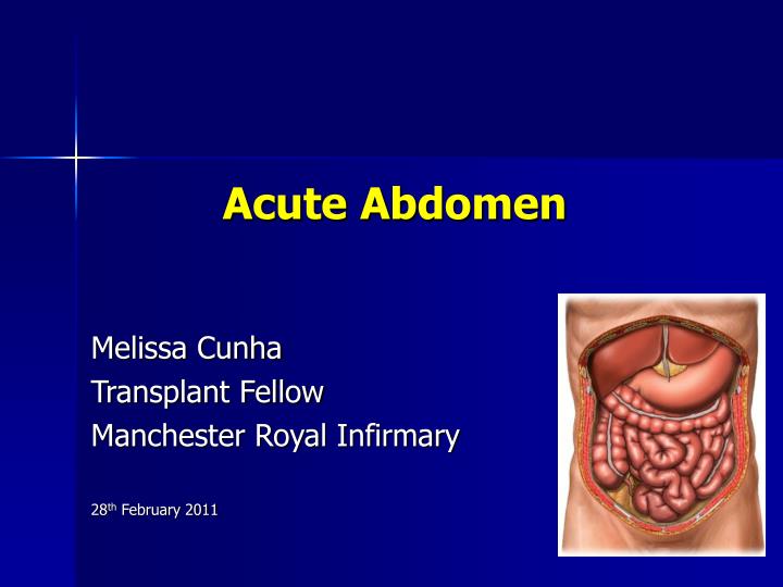 acute abdomen