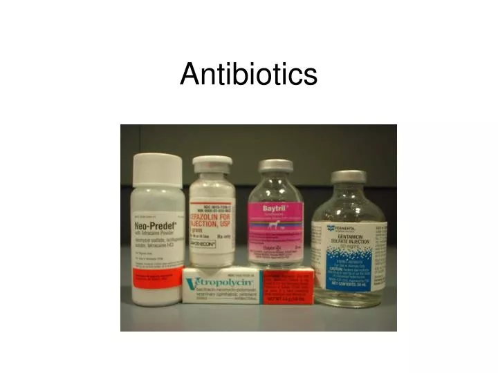 antibiotics