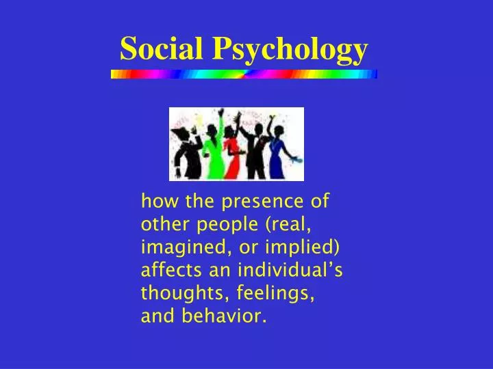 social psychology