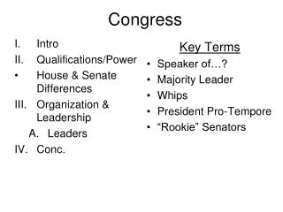 Congress