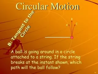 Circular Motion