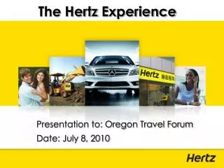 The Hertz Experience