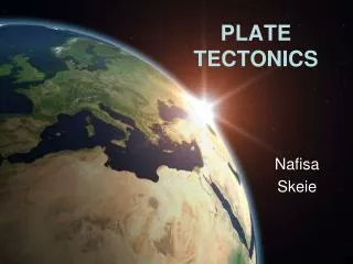 PLATE TECTONICS