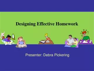 Designing Effective Homework