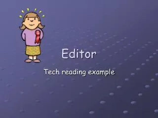 Editor