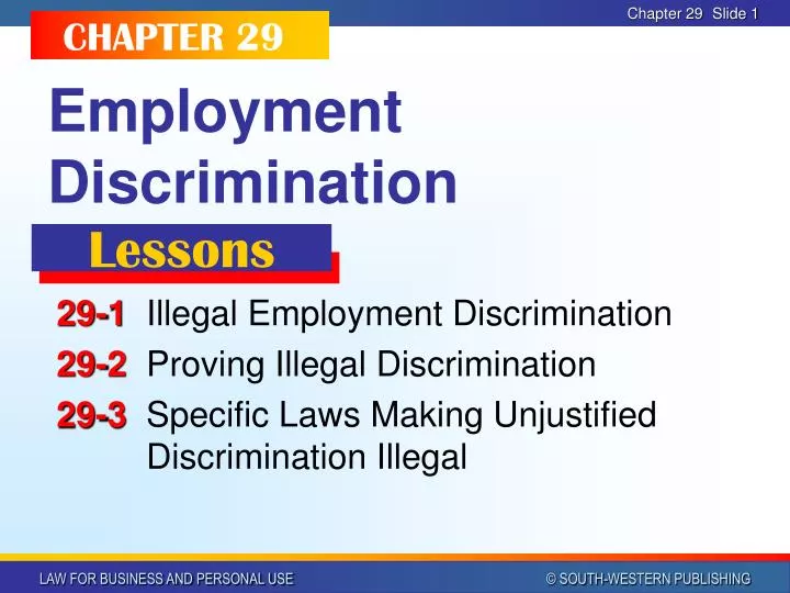 employment discrimination