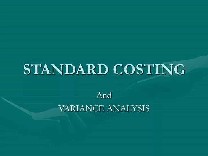 standard costing