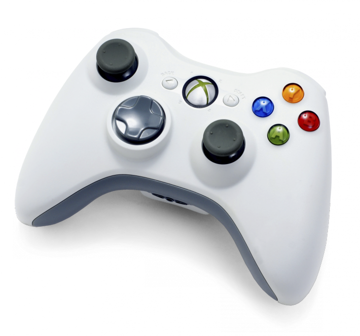 Xbox_360_white_wireless_controller