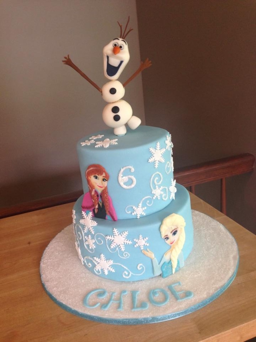 Frozen Cake - CakeCentral.com