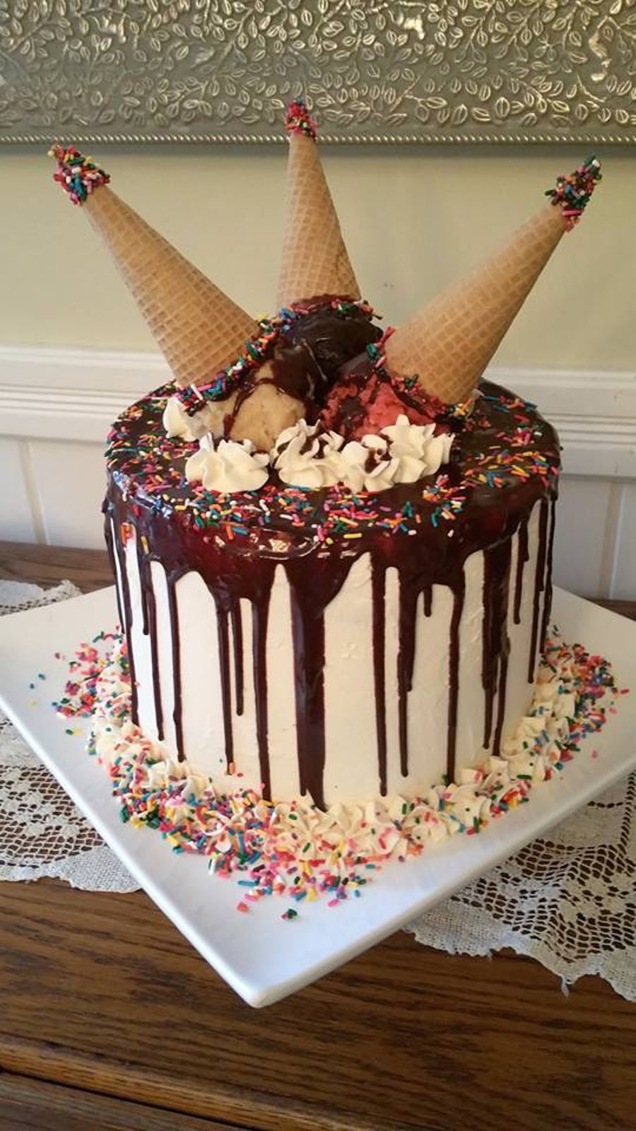 Ice Cream Birthday Cake Ideas