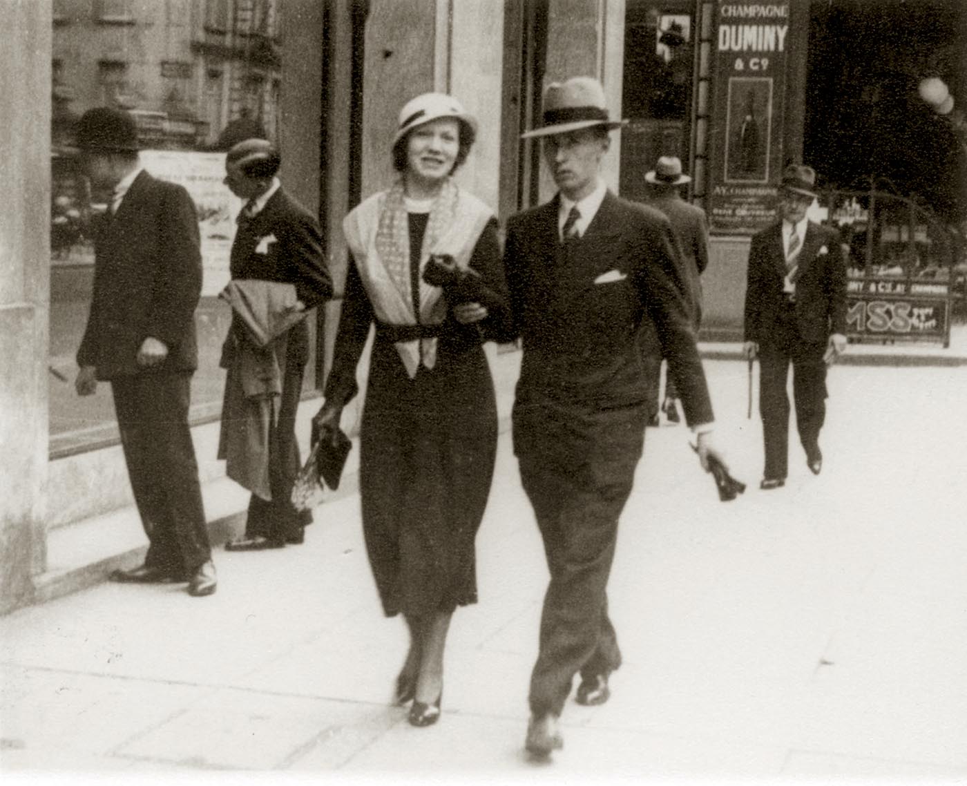 Hergé et Germaine en 1932