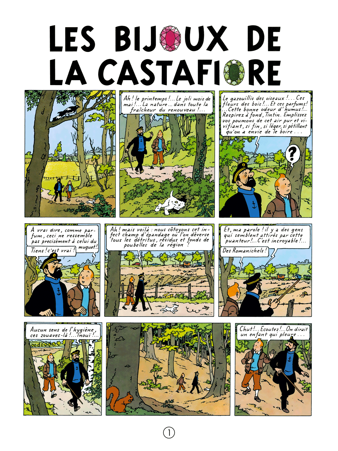 Les Bijoux de la Castafiore - page 1