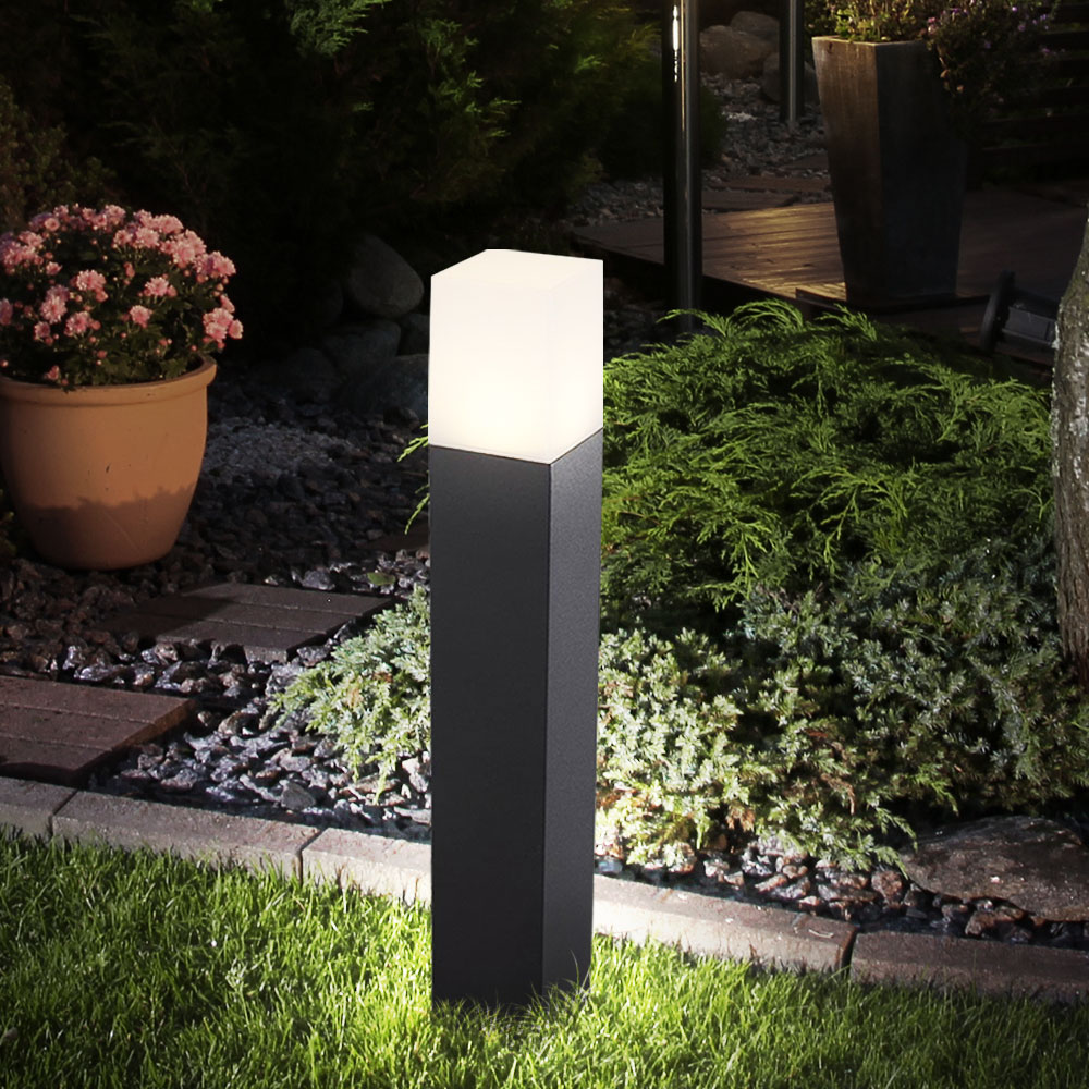 Outdoor standing lamp garden lighting ALU pathway spotlights courtyard ...