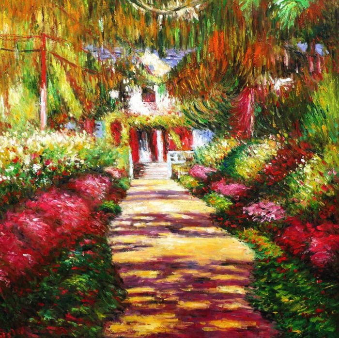 Claude Monet Garten / Claude Monet S Garden At Giverny - Giverny and ...