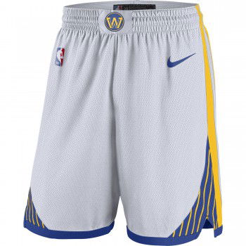 Short NBA Golden State Warriors Association Edition Swingman white/amarillo/rush blue/rush blue | Nike