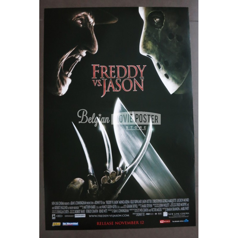 FREDDY VS JASON - Belgian Movie Poster Store