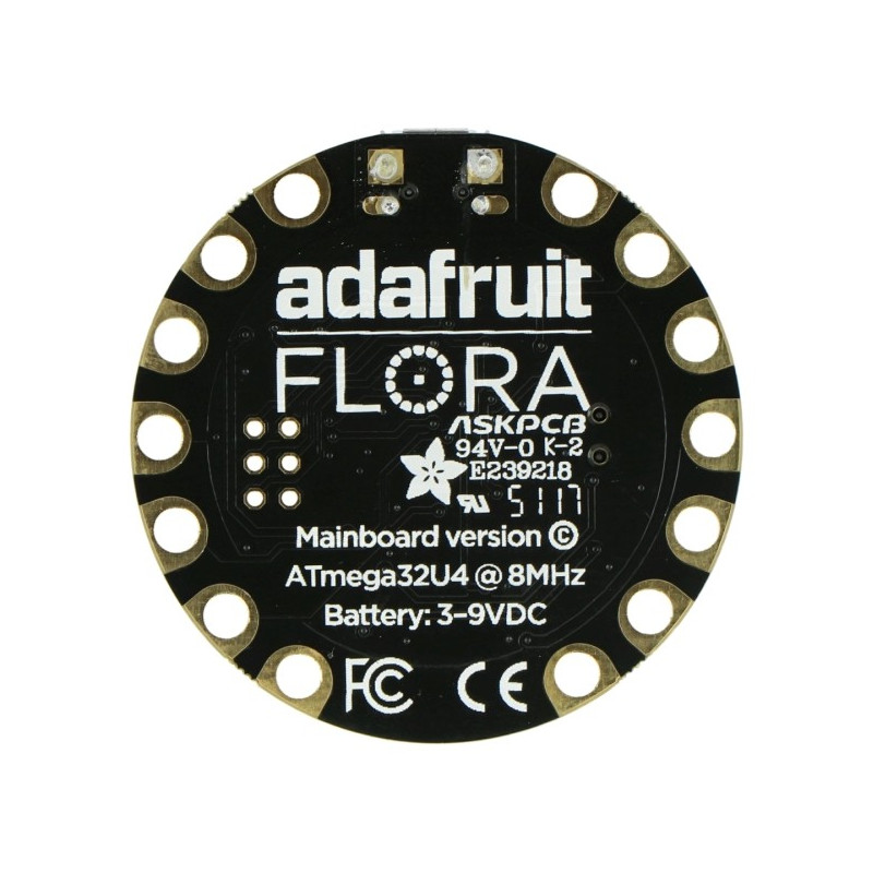 Adafruit Flora - kontroler inteligentnych ubrań - kompatybilny z Arduino