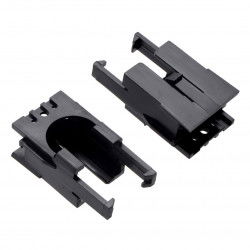 Pololu Romi Chassis Motor Clip - Griffe für die Romi Chassis Motoren - schwarz - 2 Stk.