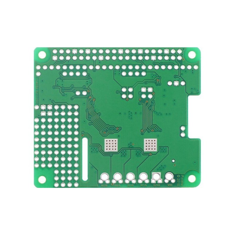 Dual TB9051FTG Motor Driver for Raspberry Pi (Partial Kit)