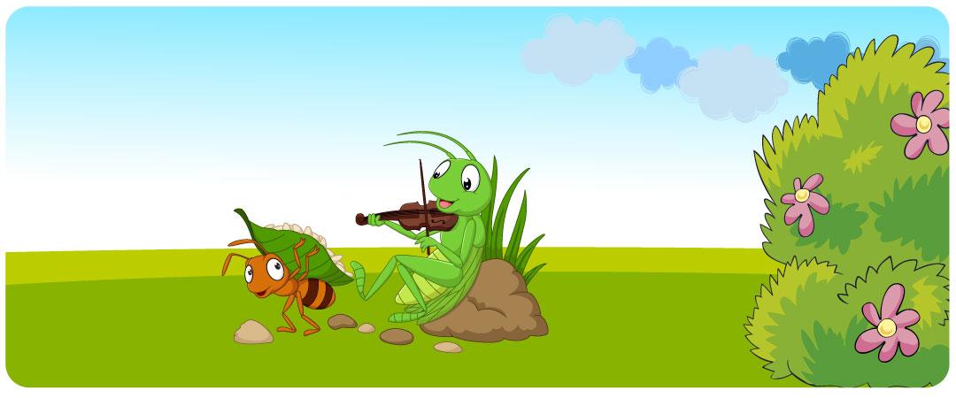 The Ant And The Grasshopper Winter