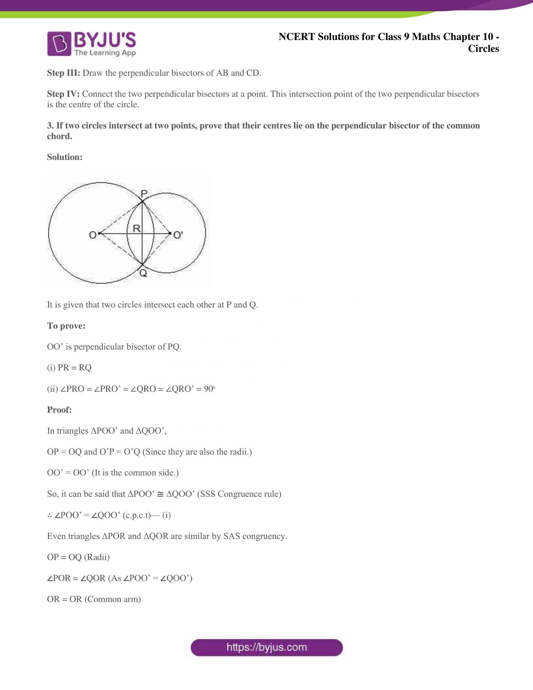 NCERT Solutions for Class 9 Maths Chapters