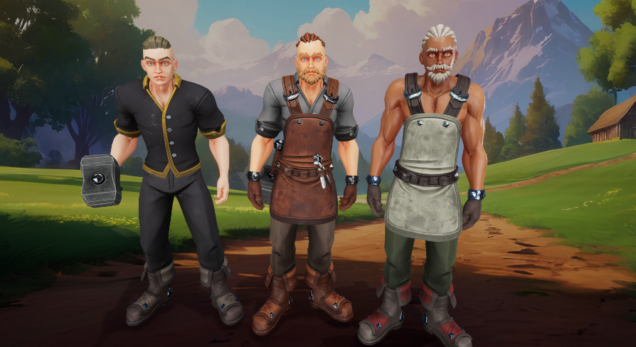 Blacksmith in Characters - UE Marketplace