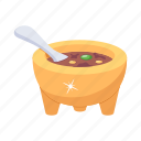 soup bowl, broth, food, cuisine, pot