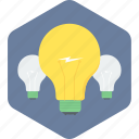 idea, bulb, electric, electricity, energy, light, lightbulb