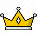 circlet, coronet, crown, diadem, tiara, slots icons