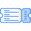 plane ticket, plane, ticket, pass, flight icon