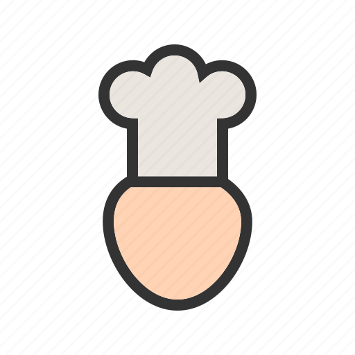 Chef, cook, cooking, food, hat, kitchen, uniform icon - Download on Iconfinder