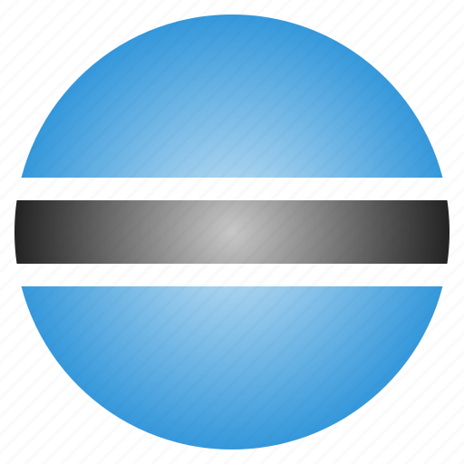 Botswana, country, flag icon - Download on Iconfinder