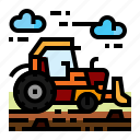 machine, agriculture, farm, tractor