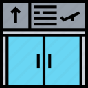 gate, terminal, departure, airport, journey